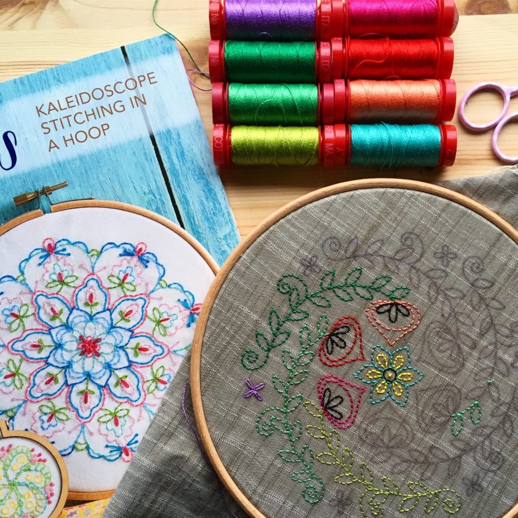 Kaleidoscope Hand Embroidery Patterns Iron On Transfers